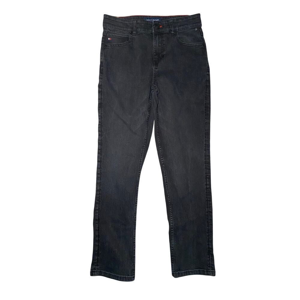 Tommy Hilfiger - Women's 14 - Black Stretch Straight Jeans